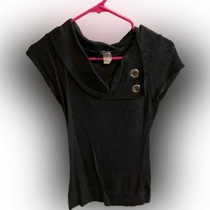 Black tunic from Vanity. Size Medium.